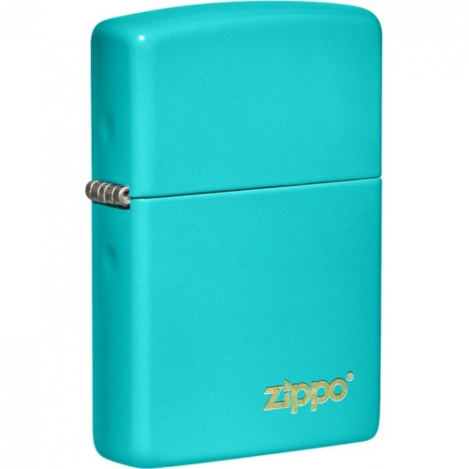 Зажигалка ZIPPO CLASSIC FLAT TURQUOISE 49454ZL