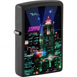 Зажигалка ZIPPO CYBER CITY 48506