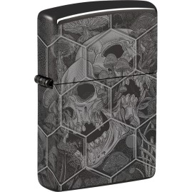 Зажигалка ZIPPO MUSHROOM SKULLS 46425