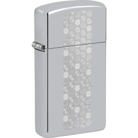 Зажигалка ZIPPO SLIM® HONEYCOMB DESIGN 46270 Зажигалка ZIPPO SLIM® HONEYCOMB DESIGN 46270
