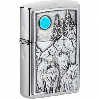 Зажигалка ZIPPO WOLF DESIGN 49295