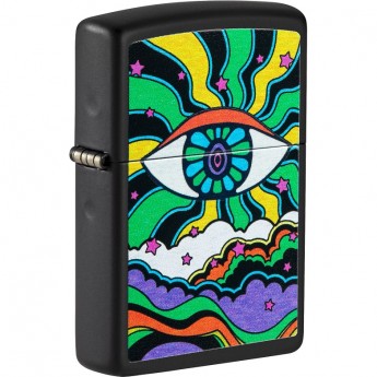 Зажигалка ZIPPO ZIPPO BLACK LIGHT EYE