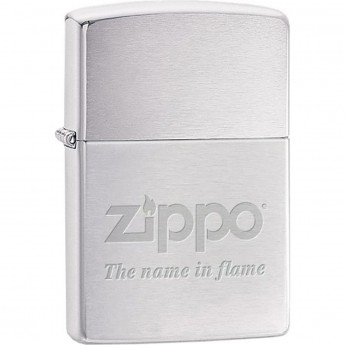 Зажигалка ZIPPO 200 NAME IN FLAME