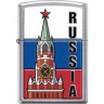 Зажигалка ZIPPO 207 KREMLIN FLAG RUSSIA